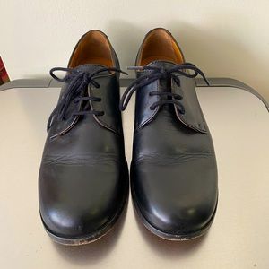 Agnes B. Black Leather Women’s Shoes size 37